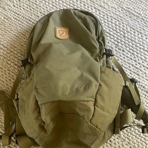 Fjallraven backpack.